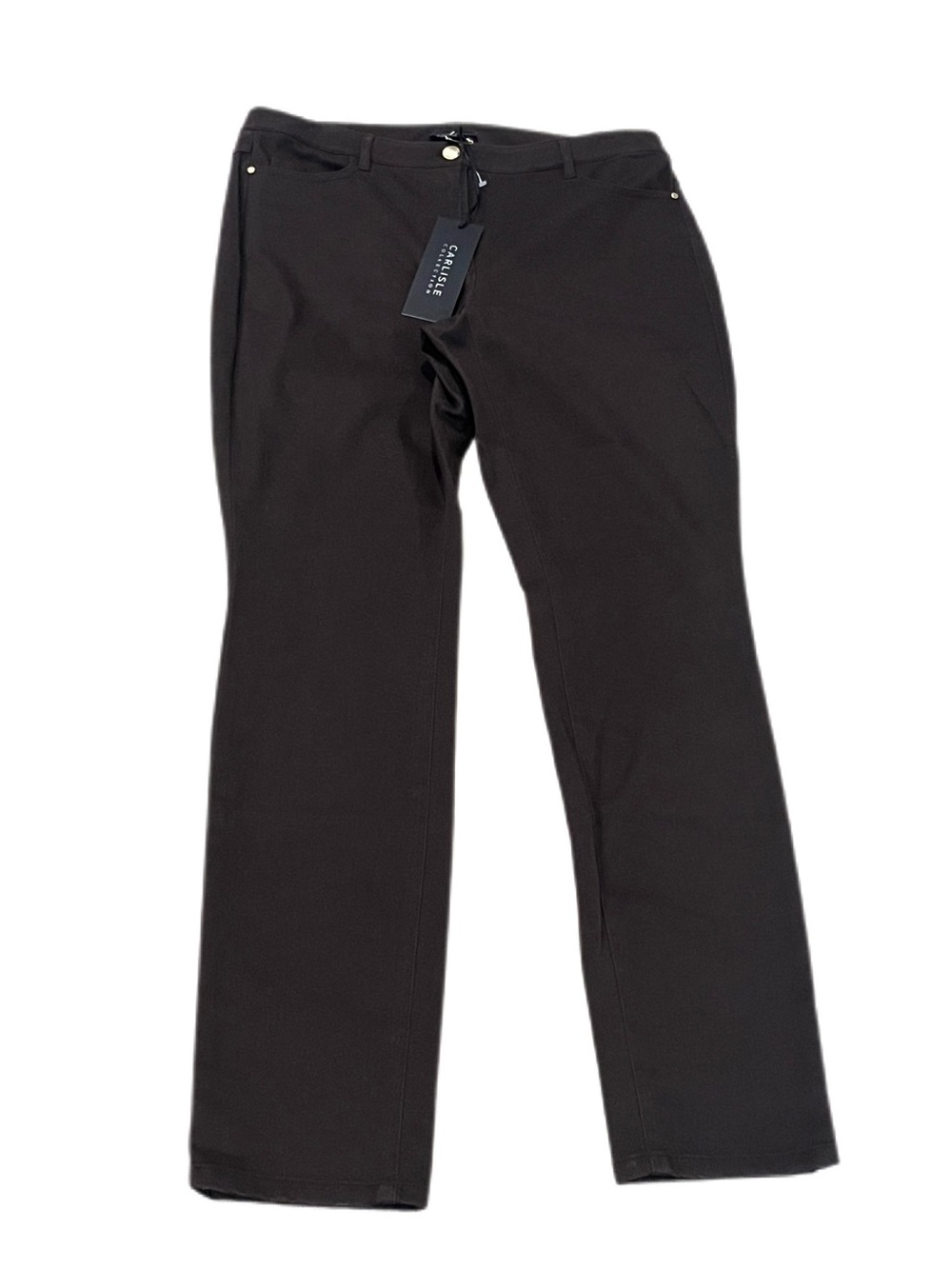 Carlisle Brown Moleskin Ankle Length Jeans - NWT